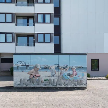 شقة Strandappartements Am Leuchtturmweg Wohlfuehl-koje كيلينهوسن